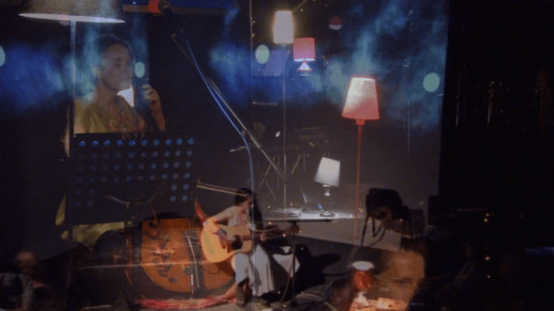 Original song, live animation, accompanied by cello. USC, Lismore NSW, Australia